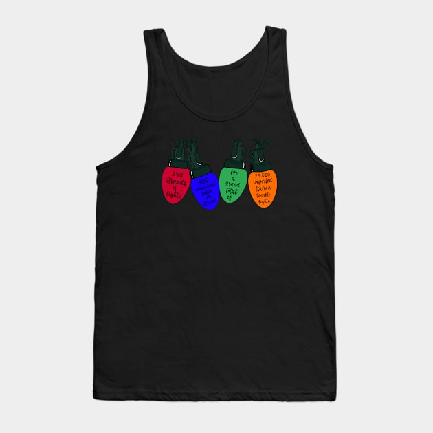 Christmas lights Tank Top by Chic and Geeks